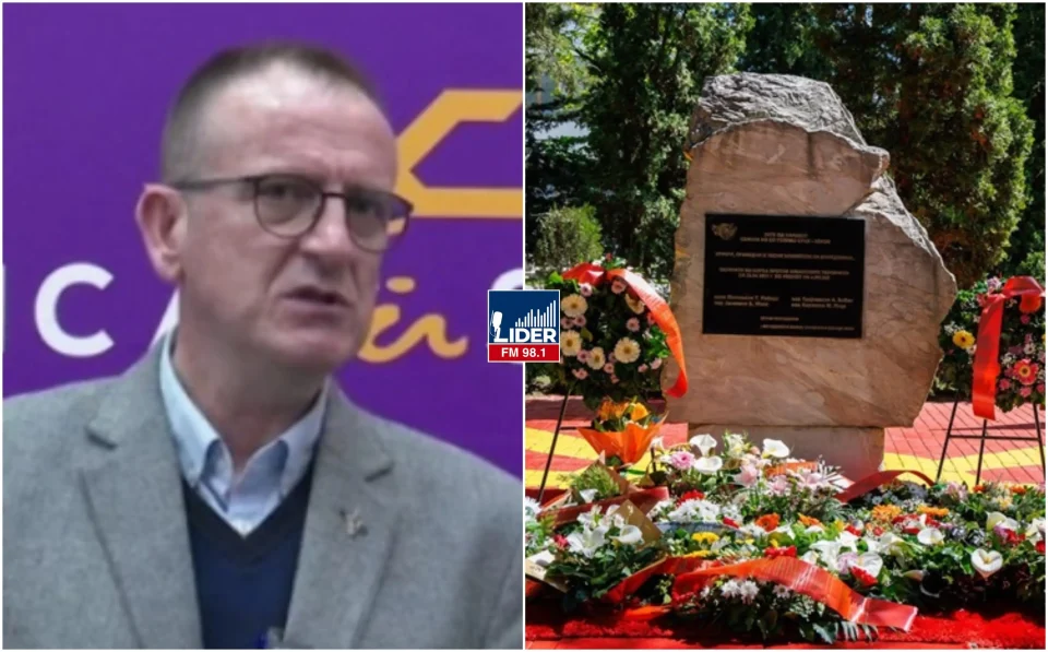 Таравари бара бришење на терминот „албански терористи“ од спомен-плочата за загинатите кај Вејце