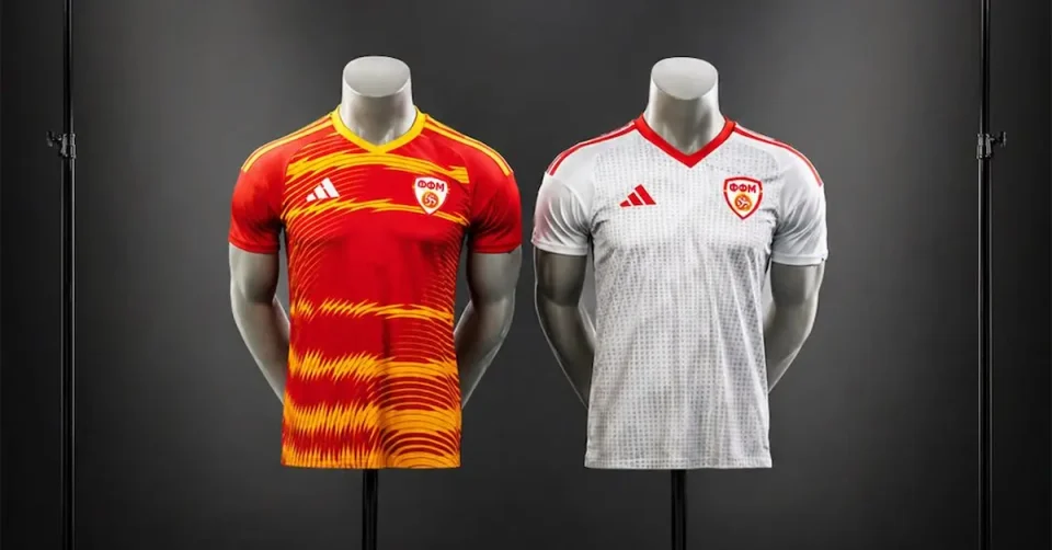ФФМ го претстави новиот дрес на македонската репрезентација во соработка со Adidas