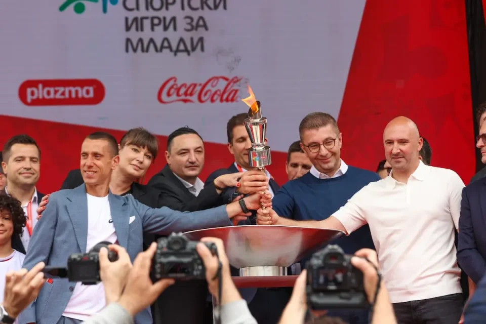 (ФОТО) Мицкоски на отворањето на „Плазма – Спортските игри за млади“: Владата ќе продолжи да ги поддржува спортот и младите генерации