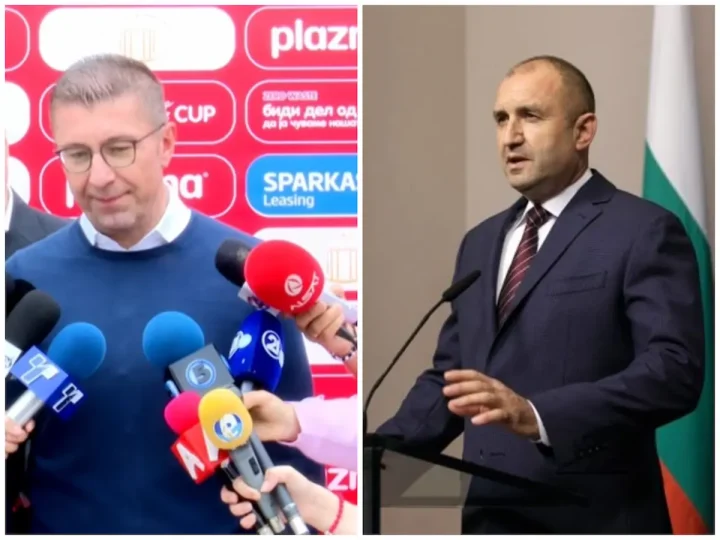Мицкоски го покани Радев да ја посети Македонија