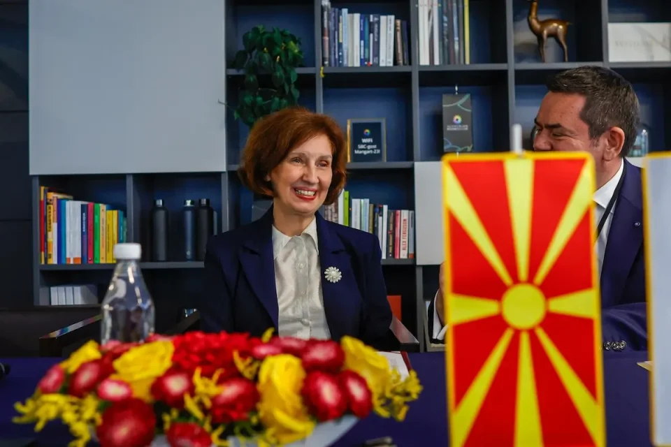 Сиљановска-Давкова на тет-а-тет средба со словенечката претседателка, Пирц Мусар