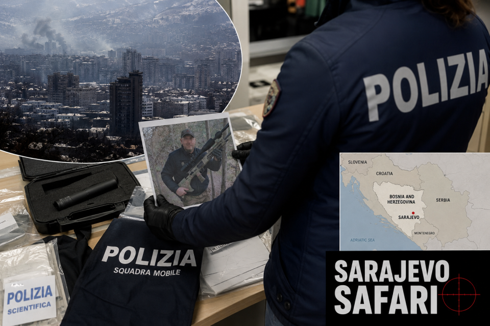 Пронајдени „значајни“ докази при претрес на домот на еден од осомничените за „Сараево сафари“