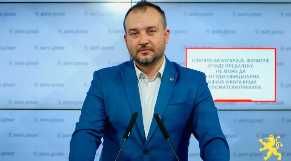 Лефков: Филипче е слуга на Бугарија и не го засегаат нејзините напади врз Македонија, идентитетот, јазикот и историјата