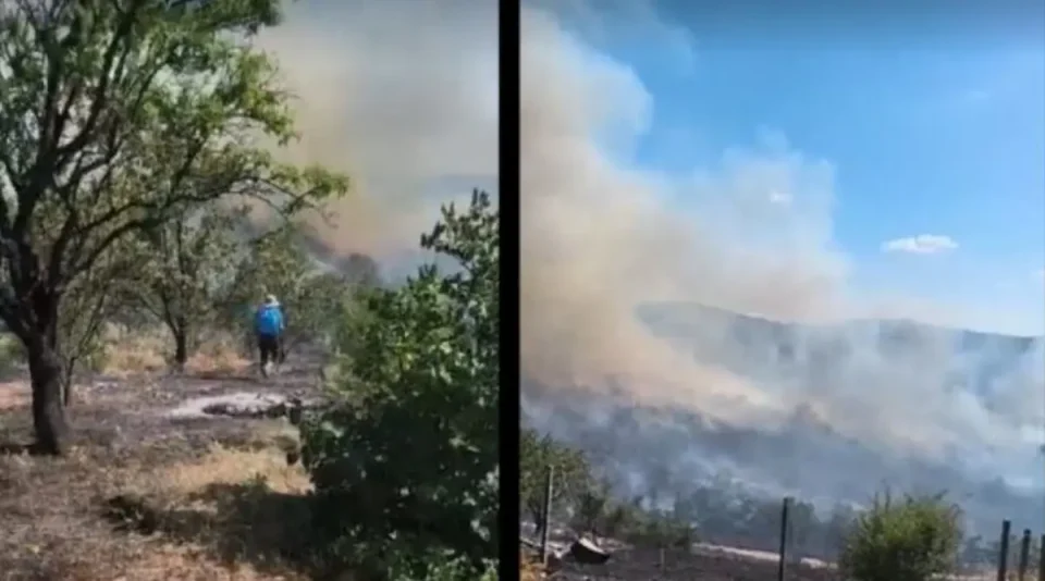(ВИДЕО) НОВА ОГНЕНА СТИХИЈА КАЈ ШТИП: Викенд куќи во пламен, побарана итна интервенција од воздух