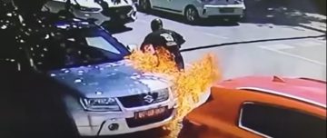 44 годишен скопјанец ги запалил двете возила на Бугарската амбасада, брза реакција на СВР Скопје