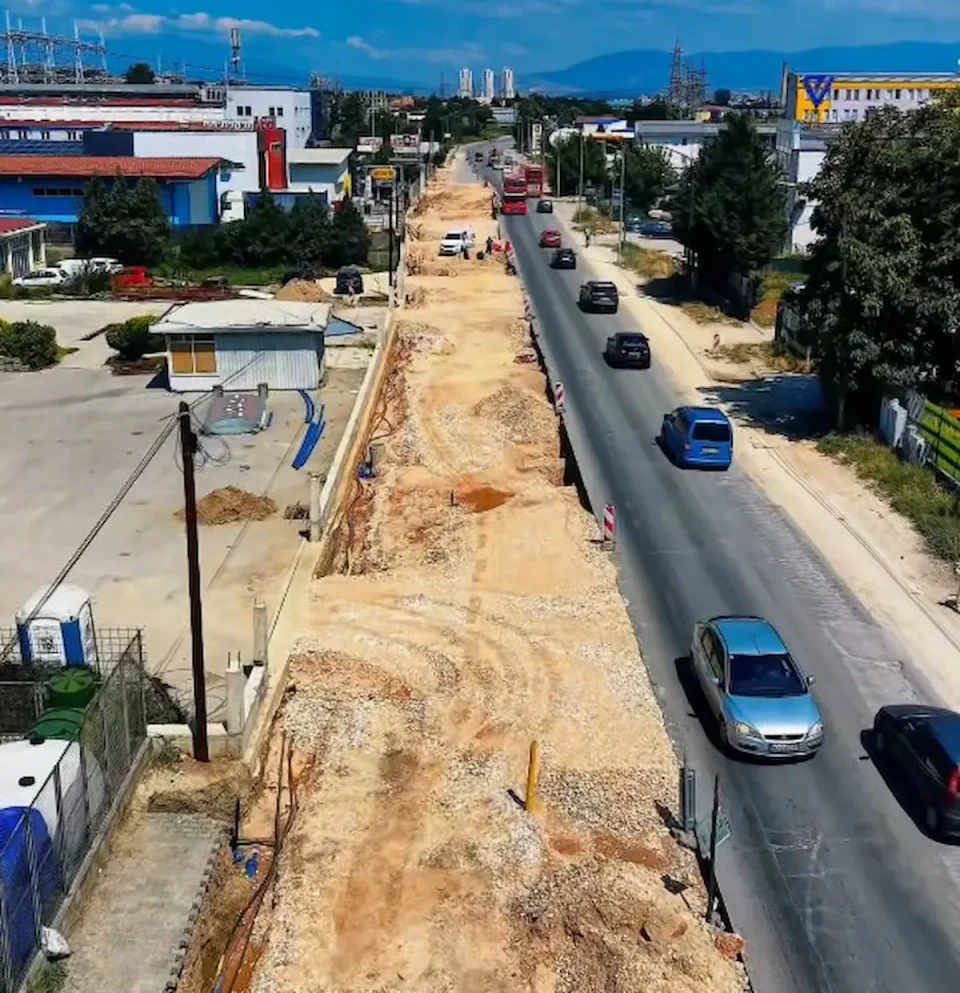 (ВИДЕО) Булеварот „Борис Трајковски“ конечно добива нов лик