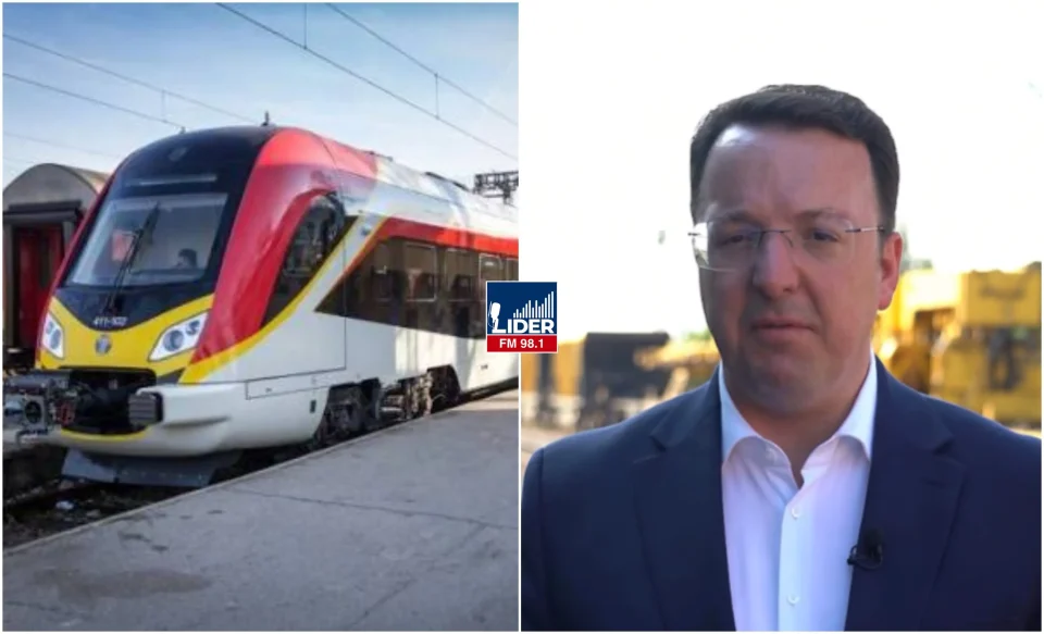 (ВИДЕО) Николоски: Завршивме со реконструкција на железничката обиколница Скопје, линијата Драчево – Илинден. Добиваме побрз карго превоз на Коридор 10 и заштита на животната средина