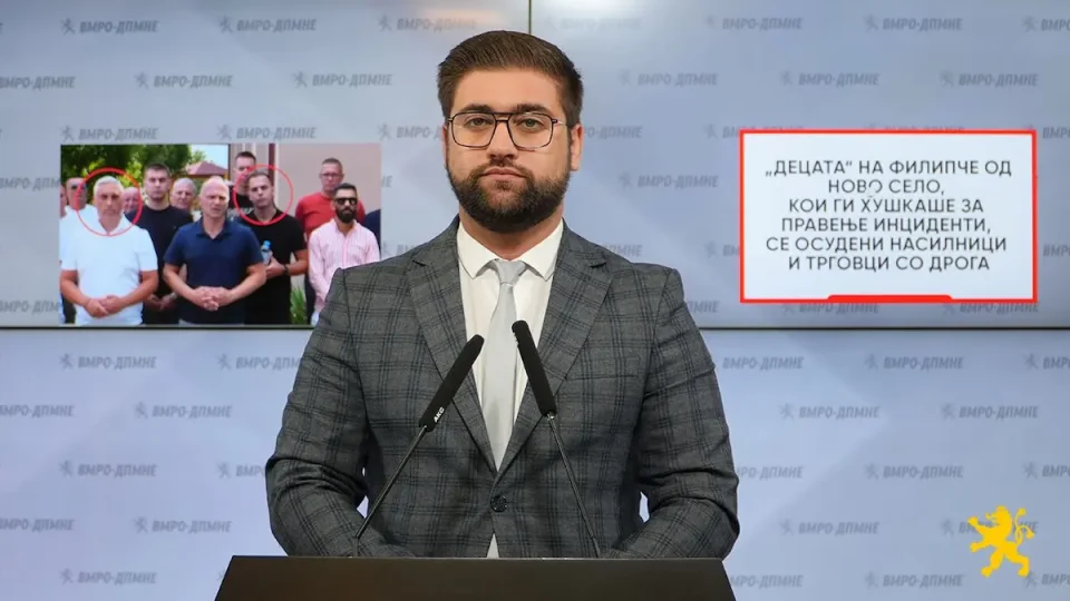 (ВИДЕО) Манасиевски: „Децата“ на Филипче од Ново Село, се насилници и трговци со дрога