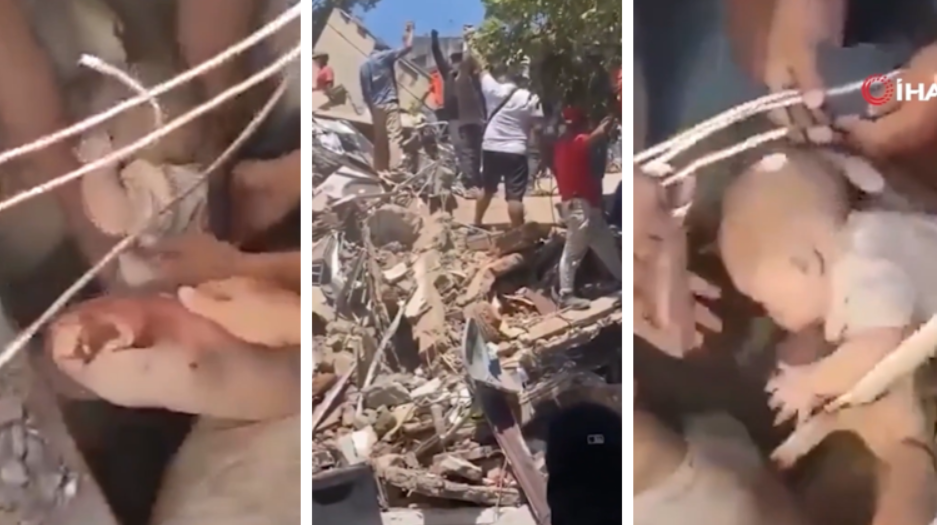 (ВИДЕО) Шестмесечно бебе спасено од под рушевините во Колумбија