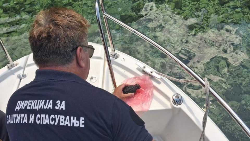 (ФОТО) АКО ГРАЃАНИТЕ НАЈДАТ ДА НЕ ГИ ДОПИРААТ ТУКУ ДА СЕ ЈАВАТ: Отстранети опасни гранати во кумановско и од Охридско Езеро