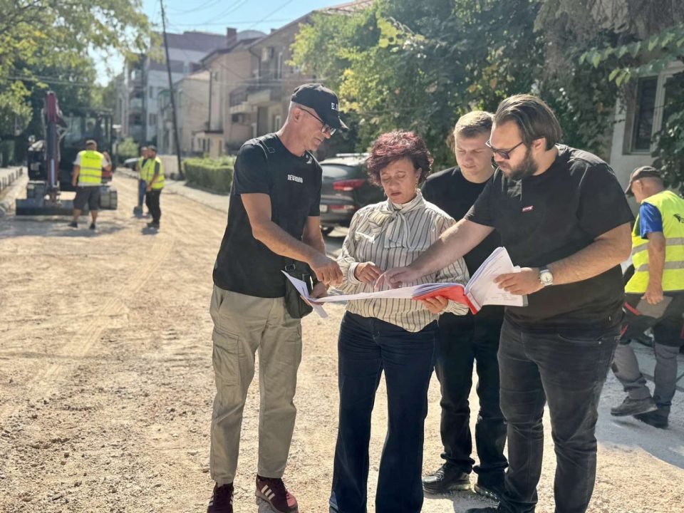 Целосно се реконструира улицата „Фредерик Шопен“ во општина Кисела Вода