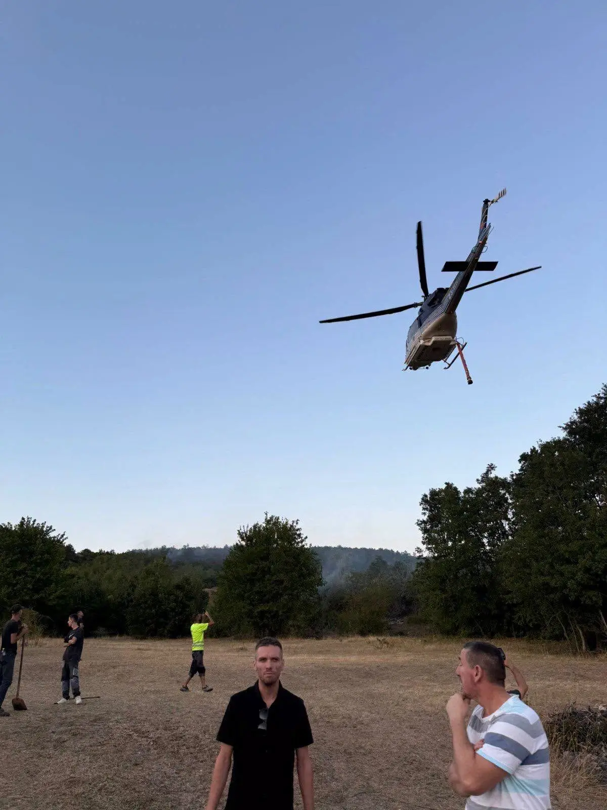 ПРВА ВОЗДУШНА ИНТЕРВЕНЦИЈА НАДВОР ОД ДРЖАВАТА: Македонија помогна во гаснењето пожар во Косово