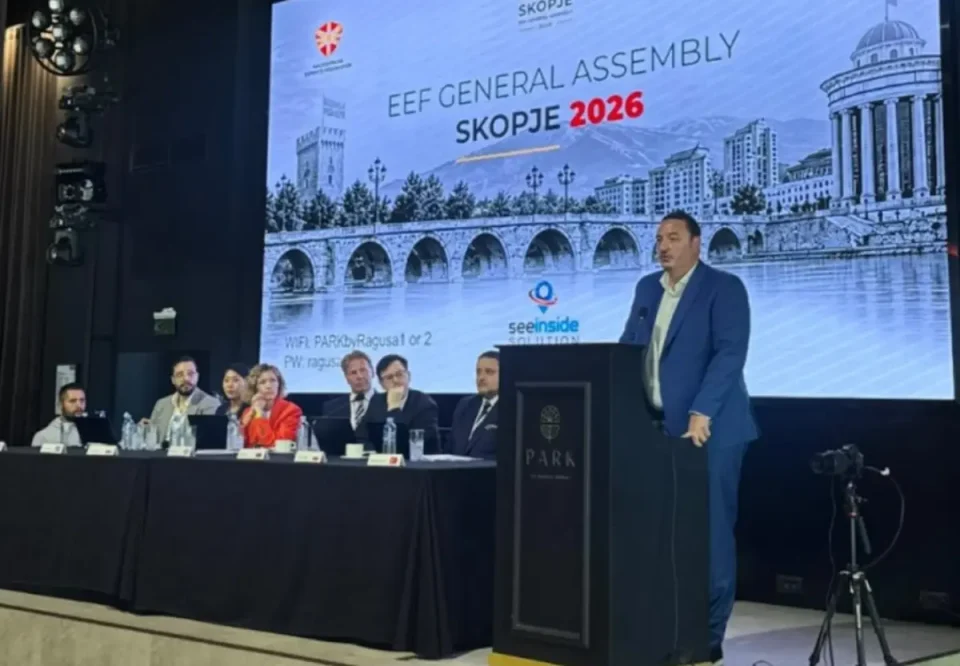 ЕВРОПСКИОТ ЕСПОРТ СЕ СОБРА ВО СКОПЈЕ: На Генералното собрание присуствуваа делегати од над 30 земји