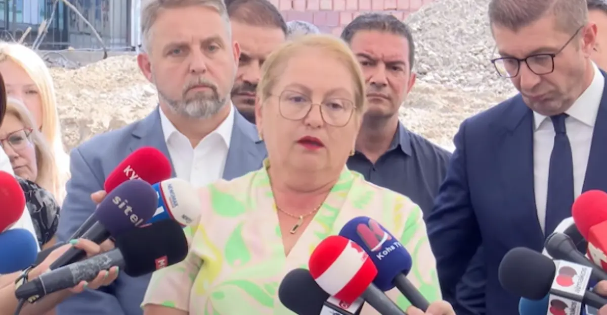 Јаневска: МОН не доделило стипендија на синот на Милошоски