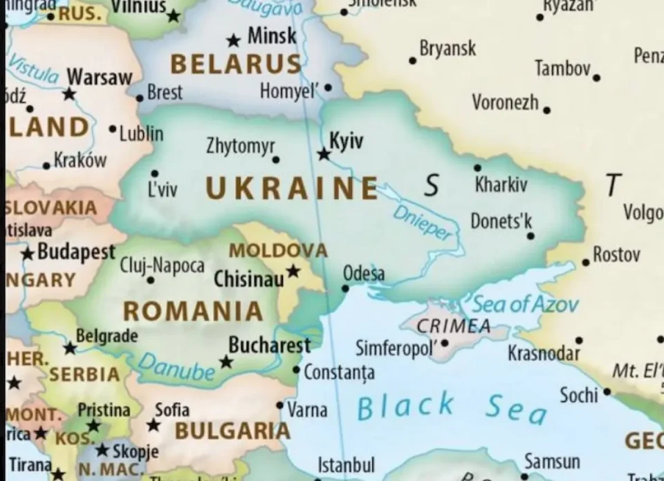 КРИМ ОДВОЕН ОД УКРАИНА НА НОВАТА КАРТА НА ОН: Киев бесен, испрати протестна нота