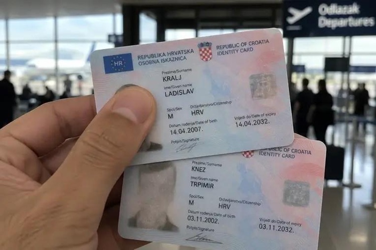 ФАТЕНИ СО ФАЛСИФИКУВАНИ ХРВАТСКИ ДОКУМЕНТИ: Авганистанци фатени со лични карти на Крал Ладислав и Кнез Трпимир