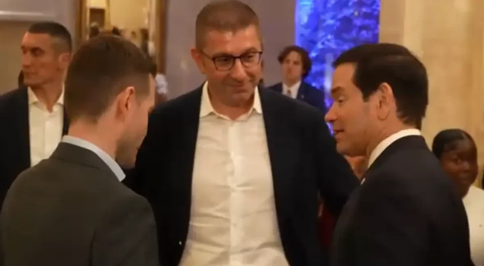 МАКЕДОНСКО-АМЕРИКАНСКО СТРАТЕШКО ПАРТНЕРСТВО: Мицкоски објави видео од разговорот со Марко Рубио