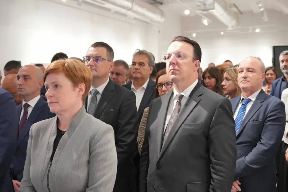 (ФОТО) НИКОЛОСКИ НА ПРОМОЦИЈА НА КАПИТАЛНИОТ ПРОЕКТ НА АД ЕСМ: Со оваа инвестиција се зајакнува хидропотенцијалот на државата