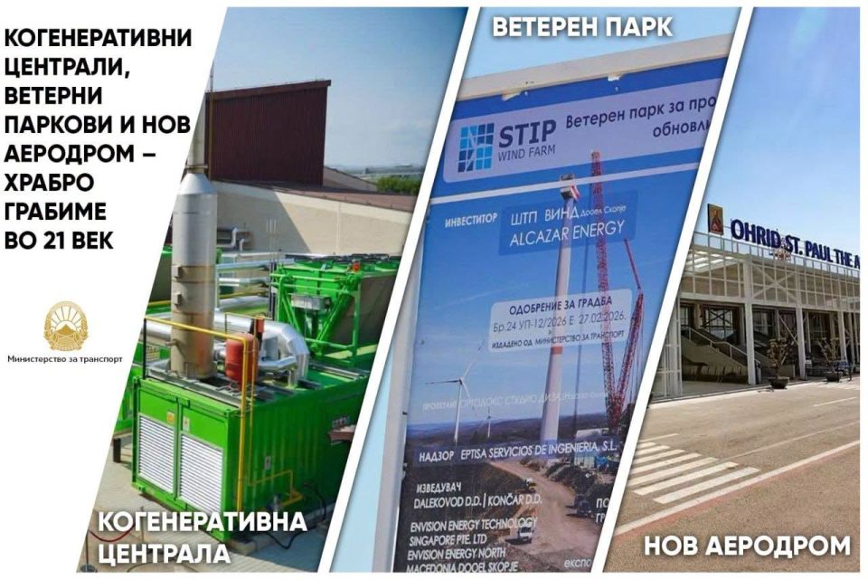 Николоски: Државите кои инвестираат во стратешки проекти напредуваат во 21 век