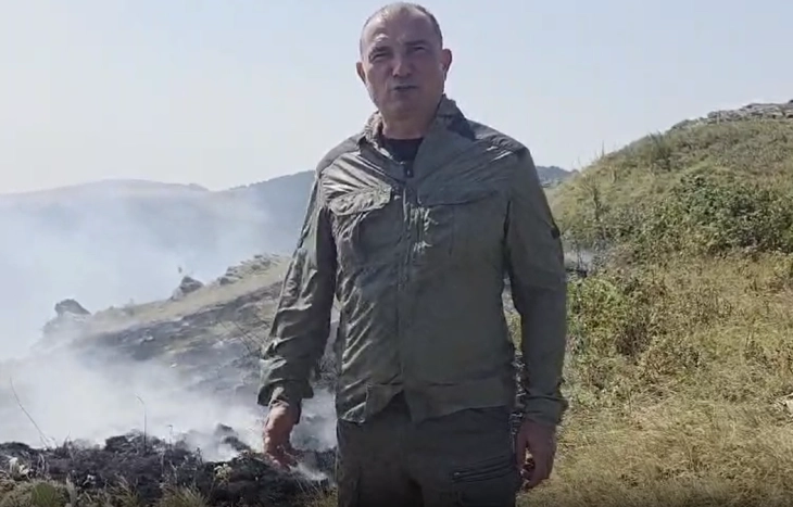 Ангелов: Најкомплексен е пожарот кај Рамно во Чучер Сандево
