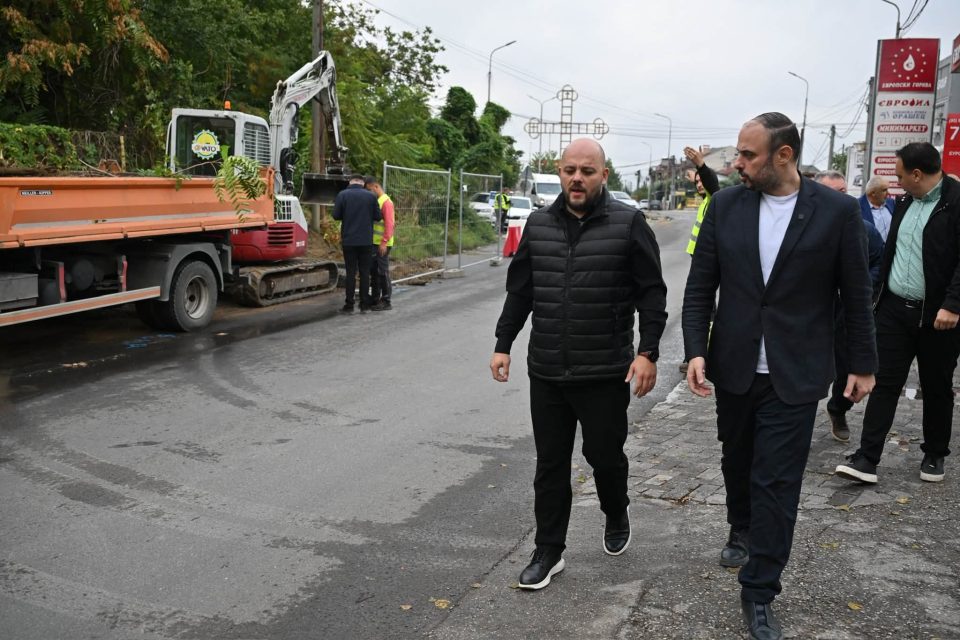 (ФОТО) Ѓорѓиевски: Започна целосната реконструкција на „Бутелска“ и „Радишанска“