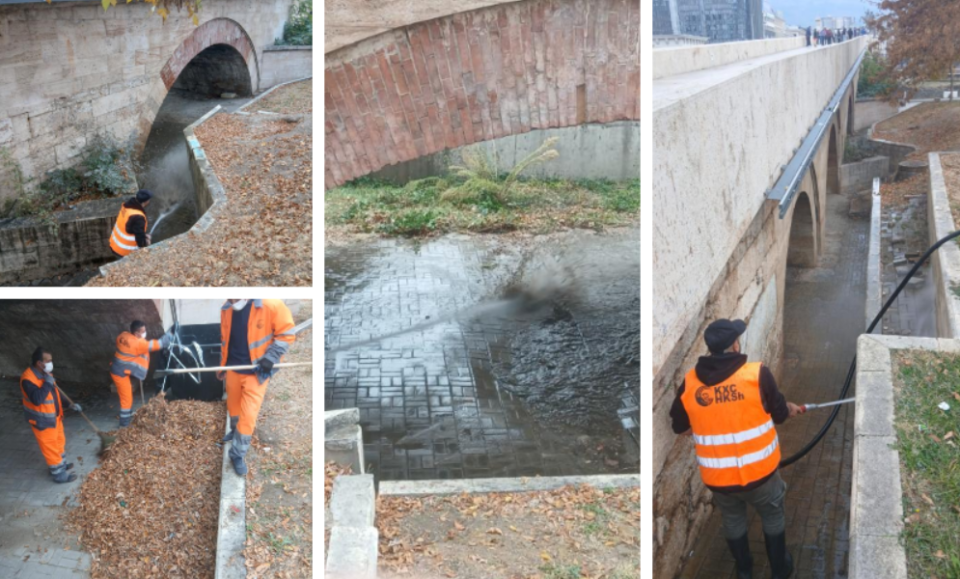 Просторот под Камениот мост сега е чист, информираа од Комунална хигиена