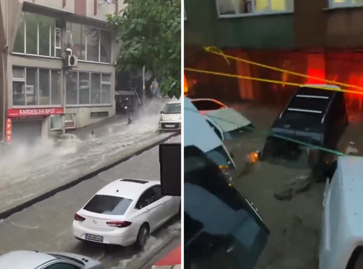 (ВИДЕО) Истанбул под вода, загина 14-годишно момче