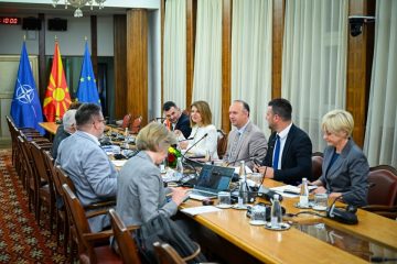Претседателот на Собранието Африм Гаши на средба со делегација на Советот на Европа