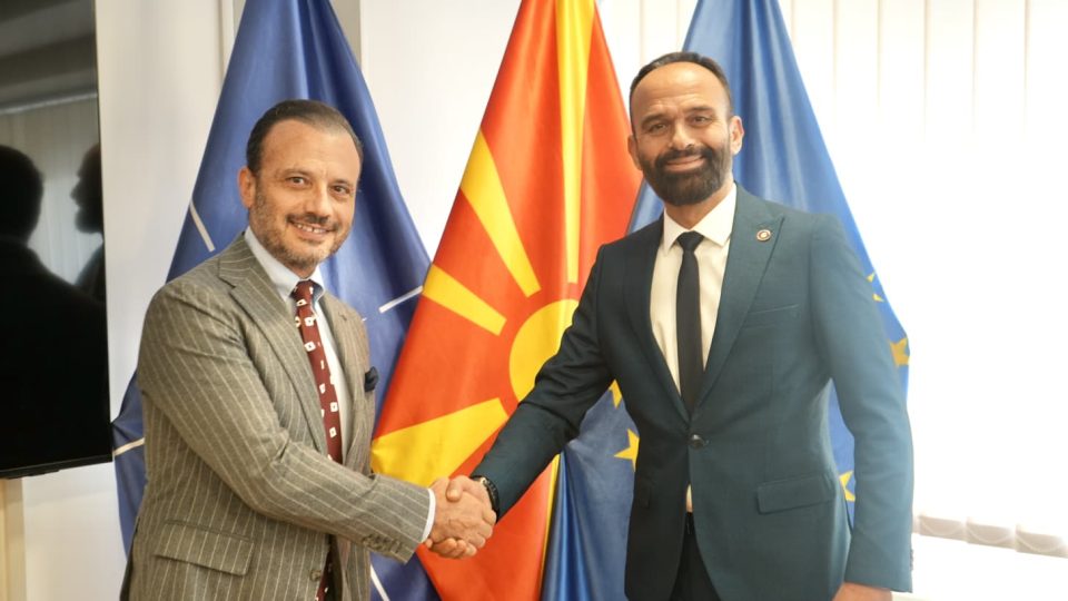 СИЛНА ПОДДРШКА ЗА ЕВРОИНТЕГРАЦИЈАТА И ПРАВОСУДСТВОТО: Средба на Шасивари со новиот грчки амбасадор Малукос