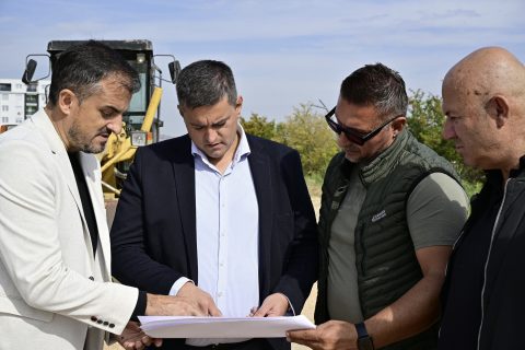 НОВА ИНФРАСТРУКТУРА ВО ОГРАЃЕ: Изградба на индустриската улица Н10 во населба Илинден