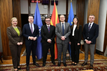 Средба на пратеникот Драган Ковачки со делегација од фондацијата Конрад Аденауер