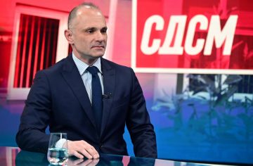 Венко Филипче дава изјава за изборите