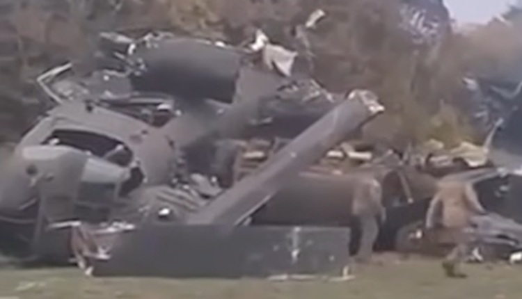 (ВИДЕО) ТРАГЕДИЈА КАЈ БРЧКО: Воен хеликоптер на ЕУФОР се урна во Горице