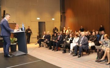 Министерот Муамет Хоџа на националниот дијалог за климатска акција кон COP31