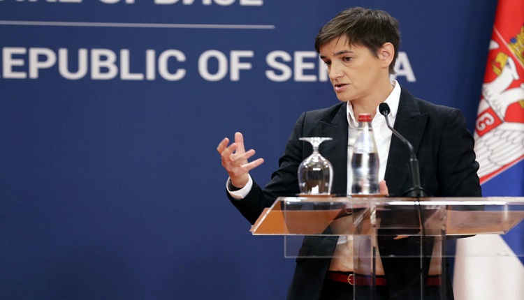ПОЛИТИЧКА КРИЗА ВО СРБИЈА: Ова е владеење на теророт, а не на правото, порача Брнабиќ