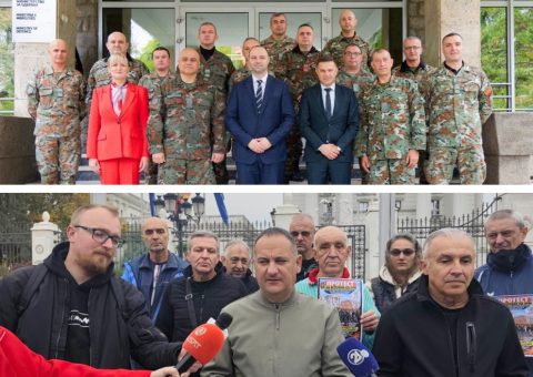НАЈАВЕН ПРОТЕСТ ЗА СТАТУСОТ НА ВОЈНИЦИТЕ: Насковски бара законски решенија, плати и правда