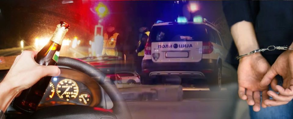 БЕЗОБЅИРНО ВОЗЕЊЕ НА ПАТИШТАТА: Уапсени четири лица во полициски контроли низ земјата